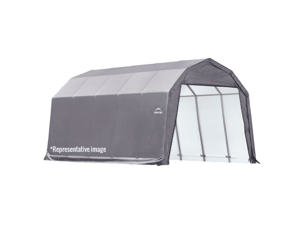 Sommerbutikken AS - Garasjetelt Revetal 3,7 x 6,1 meter (22,6kvm) - høyt tak 