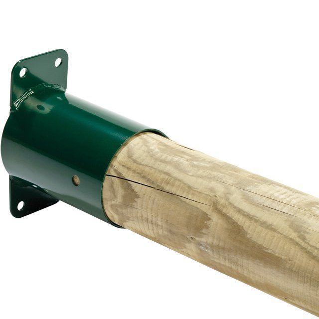 Sommerbutikken AS - Hjørnebeslag Ø100mm Veggmontert