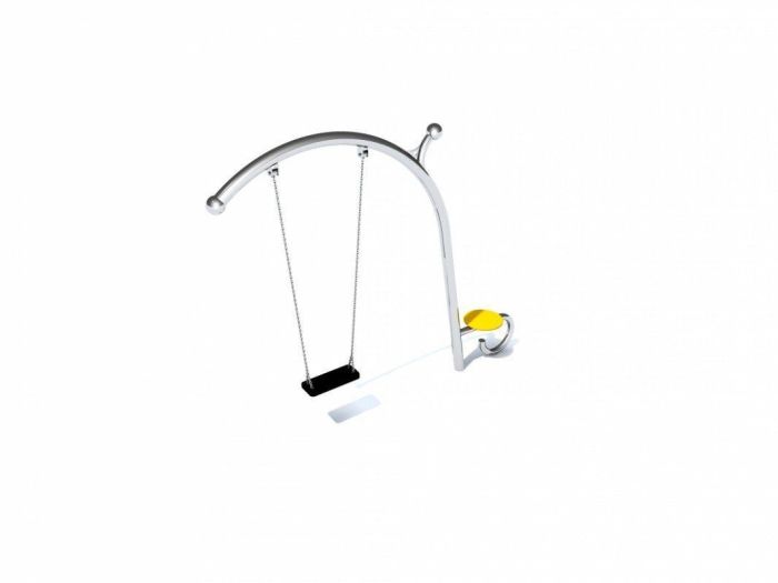 Sommerbutikken AS - Huskestativ i rustfritt stål for et huskesete