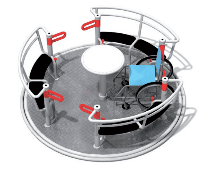 Sommerbutikken AS - Karusell for rullestolbrukere