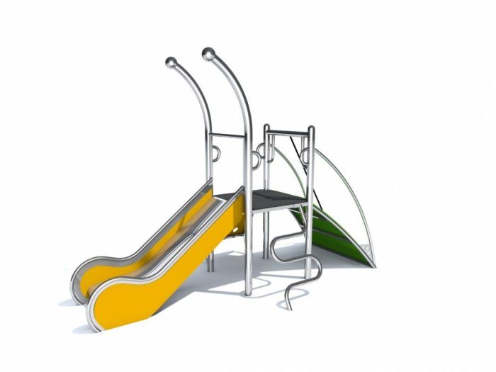 Sommerbutikken AS - Lekeplassapparat med sklie Dometo 1-1