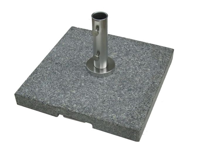 Parasollfot 70kg Granitt - Grå - Sommerbutikken AS