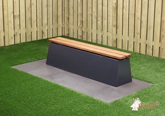 Sommerbutikken AS - Parkbenk Betong HeBlad