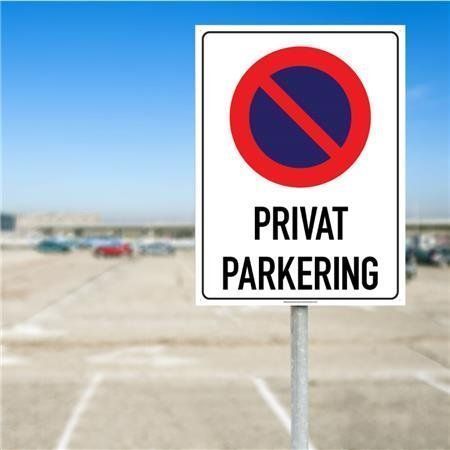Sommerbutikken AS - Parkering Forbudt-skilt