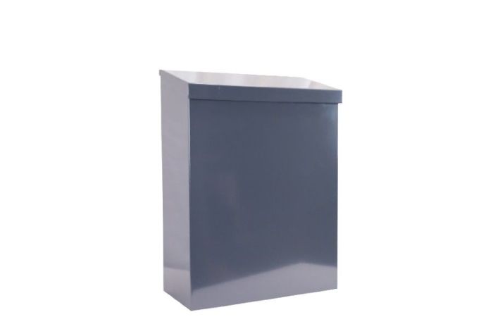 Sommerbutikken AS - Postkasse Grimstad Grå farge