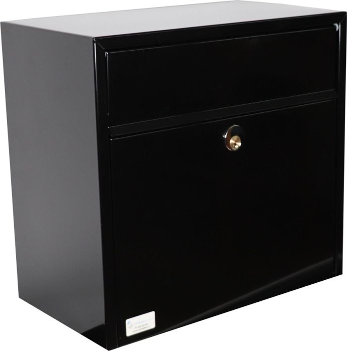 Sommerbutikken AS - Postkasse Sandberg Solid Sort farge