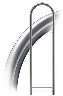 Sommerbutikken AS - Postkassestativ Bobi Round Rustfritt Stål