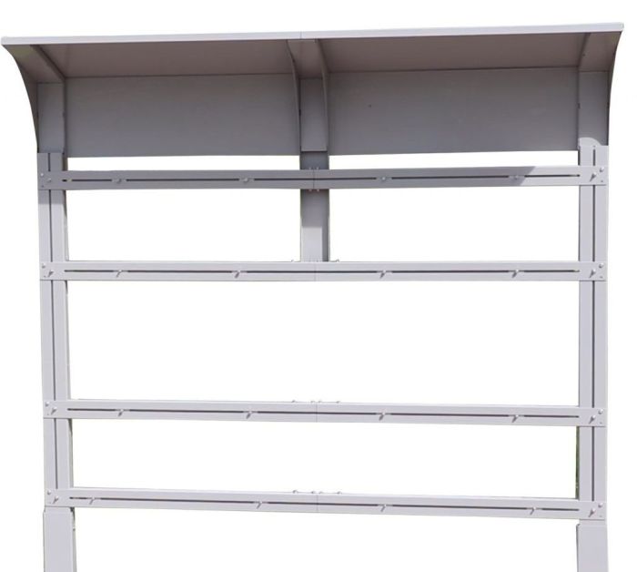 Sommerbutikken AS - Postkassestativ Formfin Flexi for postkasser i to høyder