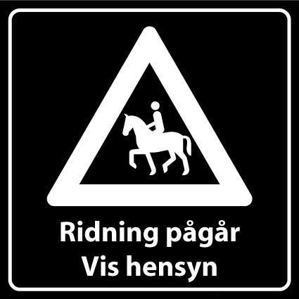 Sommerbutikken AS - Privatrettslig skilt - Ridning pågår