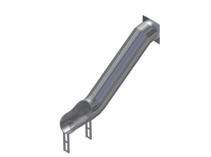 Sommerbutikken AS - Rutsjebane Rustfritt Stål - Rør rutsjebane