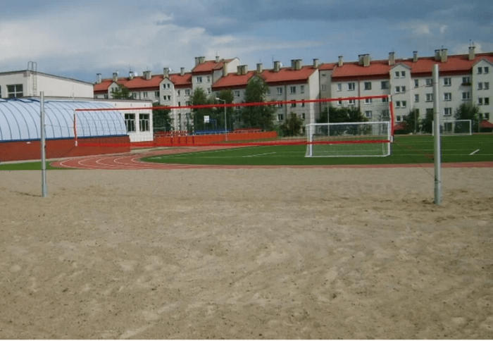 Sommerbutikken AS - Stolper Sandvolleyball Stål