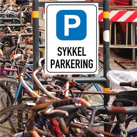 Sommerbutikken AS - Skilt - Parkering Tillatt