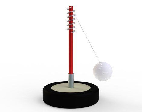 Sommerbutikken AS - Smashballstativ/Stangfotball