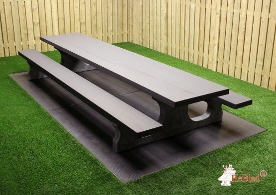 Sommerbutikken AS - Parkmøbelsett XL i betong HeBlad