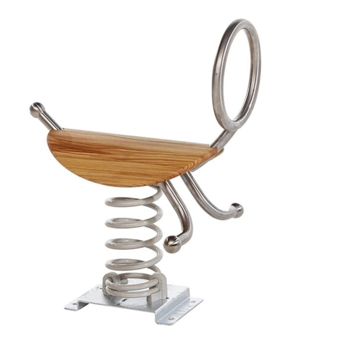 Vippedyr i stål og lerk - Sommerbutikken AS