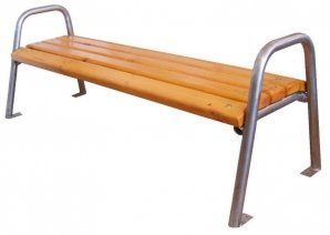 Sommerbutikken AS - Parkbenk uten ryggstøtte