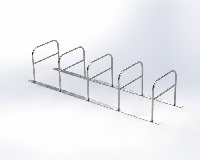 Sykkelstativ på skinner - Sommerbutikken AS