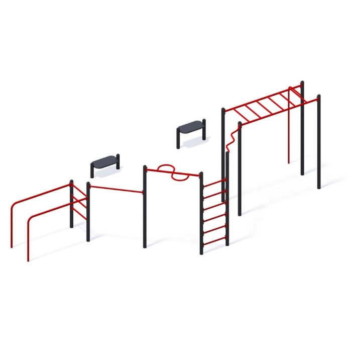 Utendørs Treningspark 005 - Sommerbutikken.no