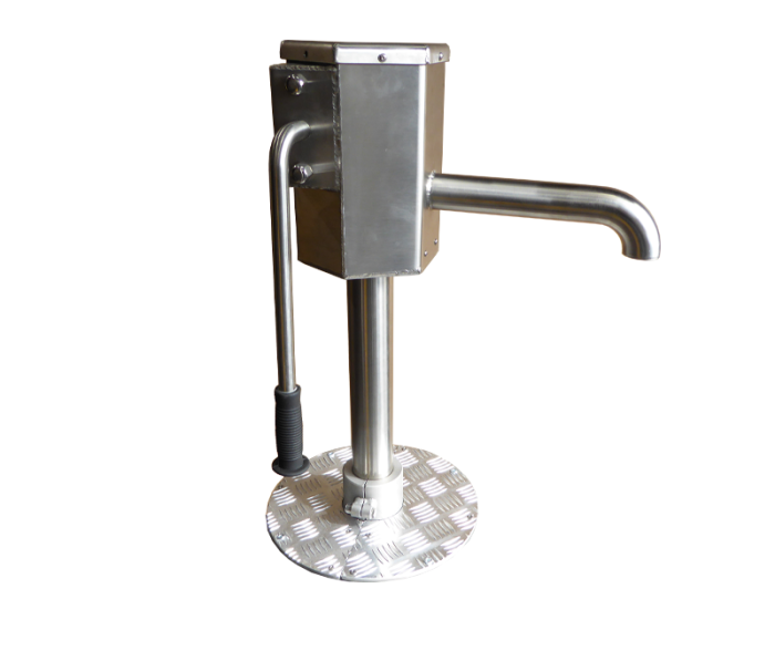 Vannpumpe for lekeplasser med håndtak - Rustfritt stål -Sommerbutikken.no