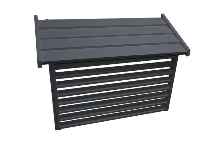 Varmepumpehus - Antrasitt - Sommerbutikken.no