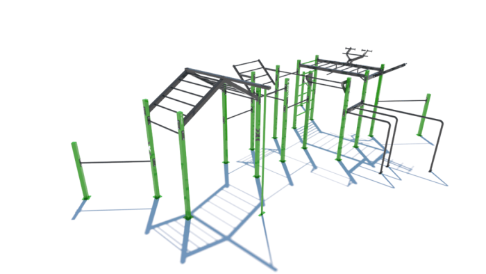WO 0601B NEBRASKA - Utendørs treningspark - Sommerbutikken.no
