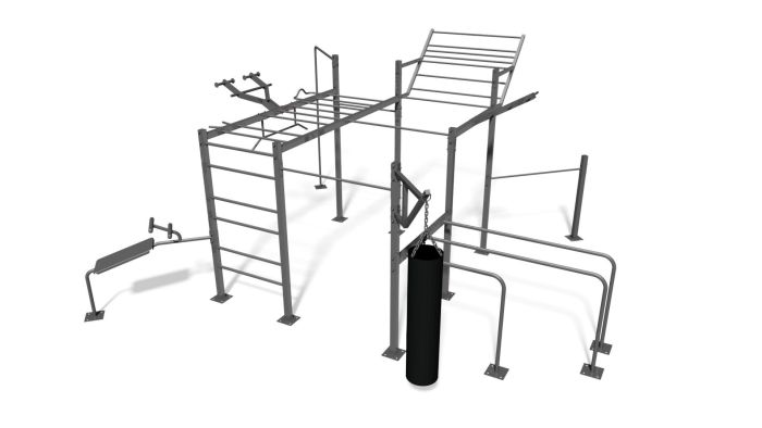 WOS 104 WASHINGTON - Utendørs treningspark - Sommerbutikken.no
