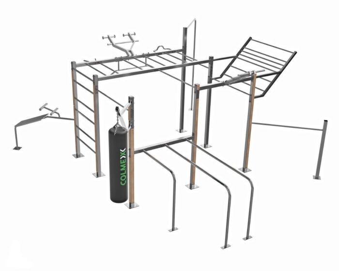 WOS 104 WOOD WASHINGTON - Utendørs treningspark - Sommerbutikken.no